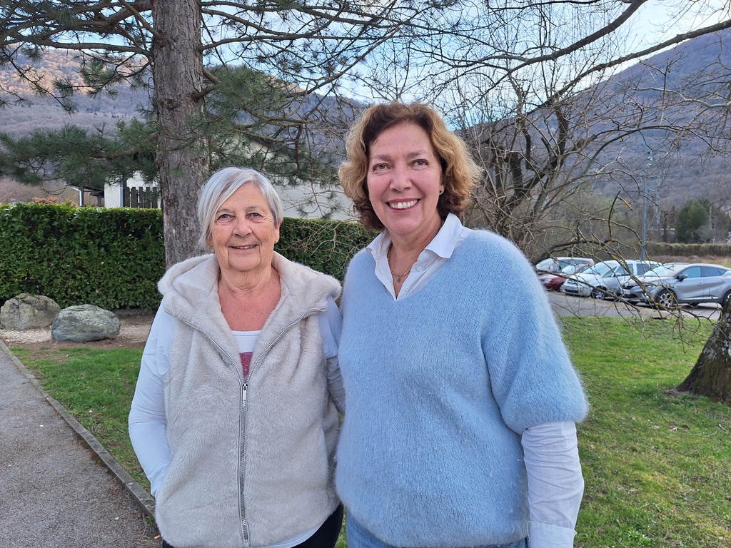 Évelyne Specia et Catherine Troton